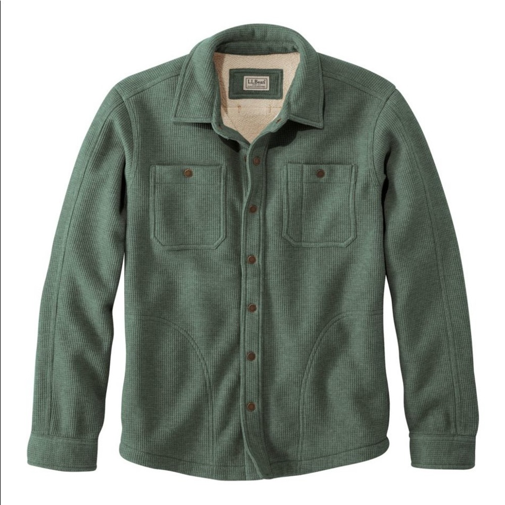 Katahdin Iron Works Bonded Waffle Fleece Shirt Jac